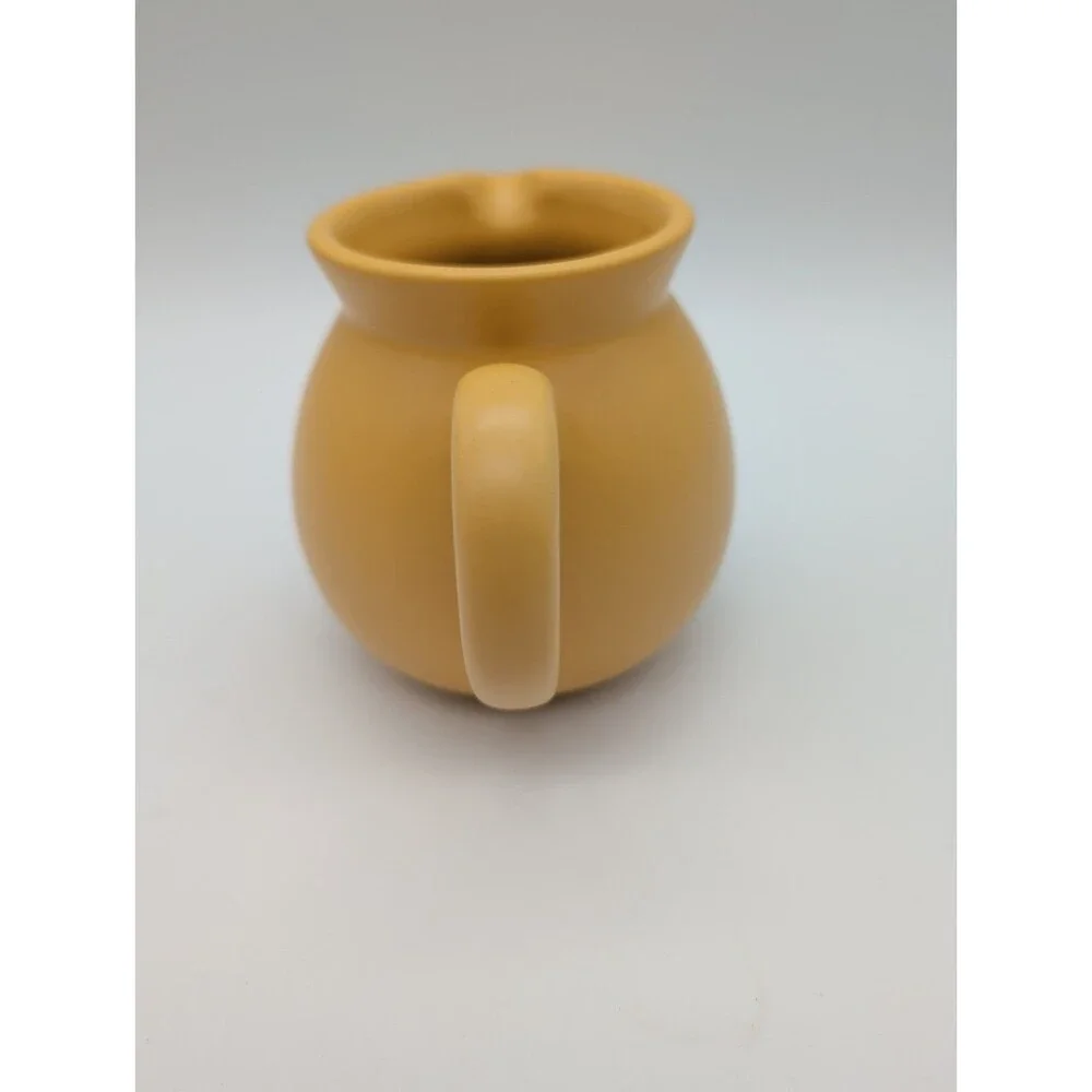 Chantel Stoneware Yellow Round Potbelly Creamer Pitcher Replacement